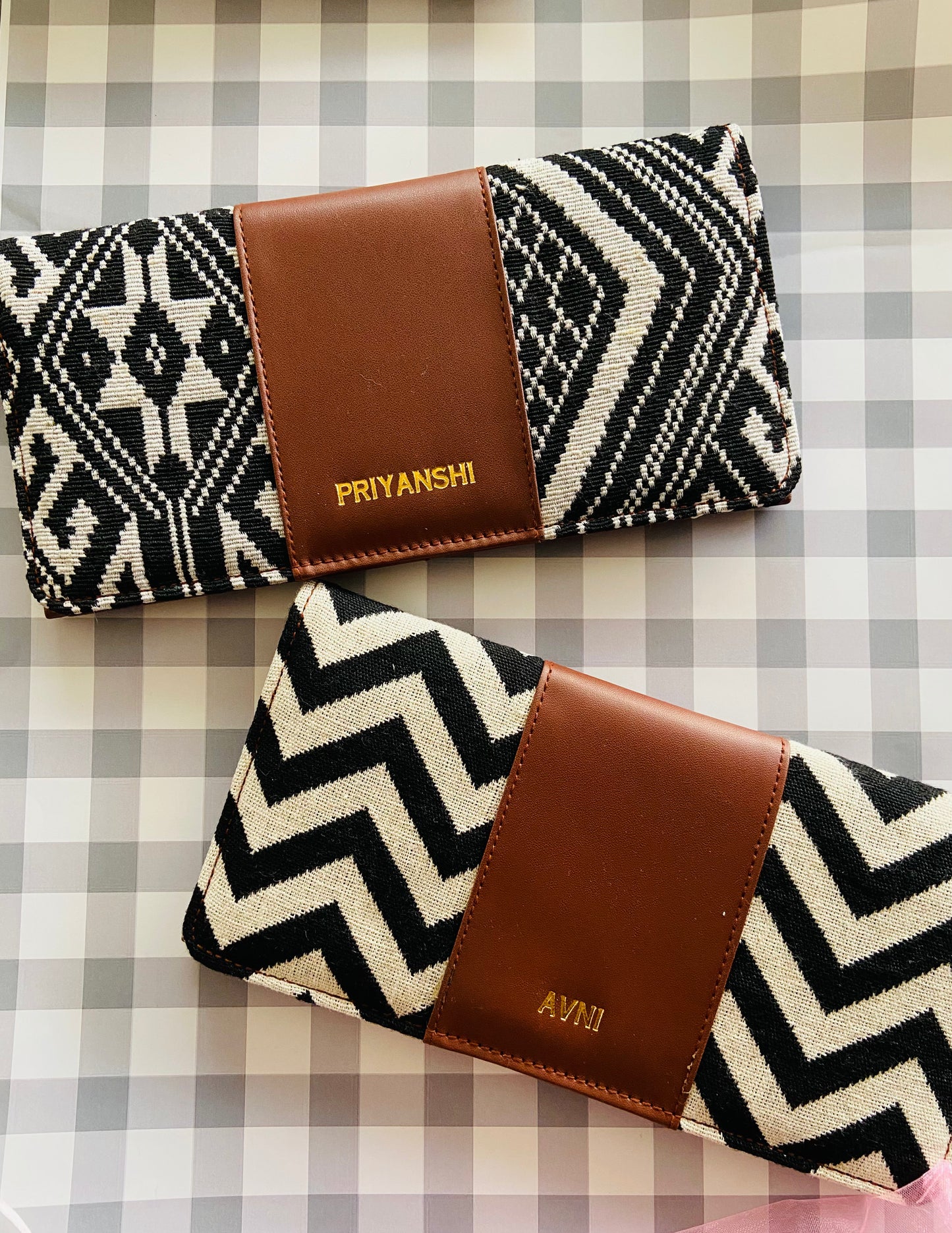 Jacquard wallets