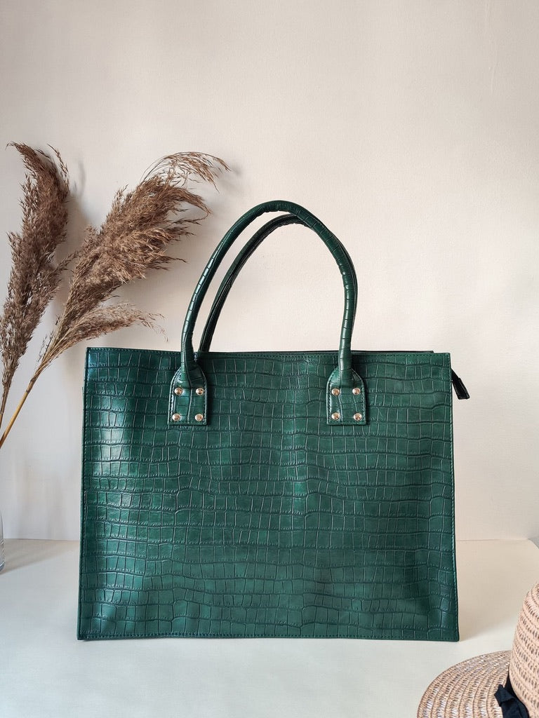 Textured Tote Bag